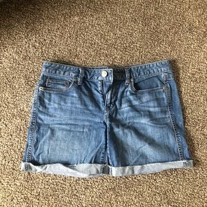 Loft jean shorts